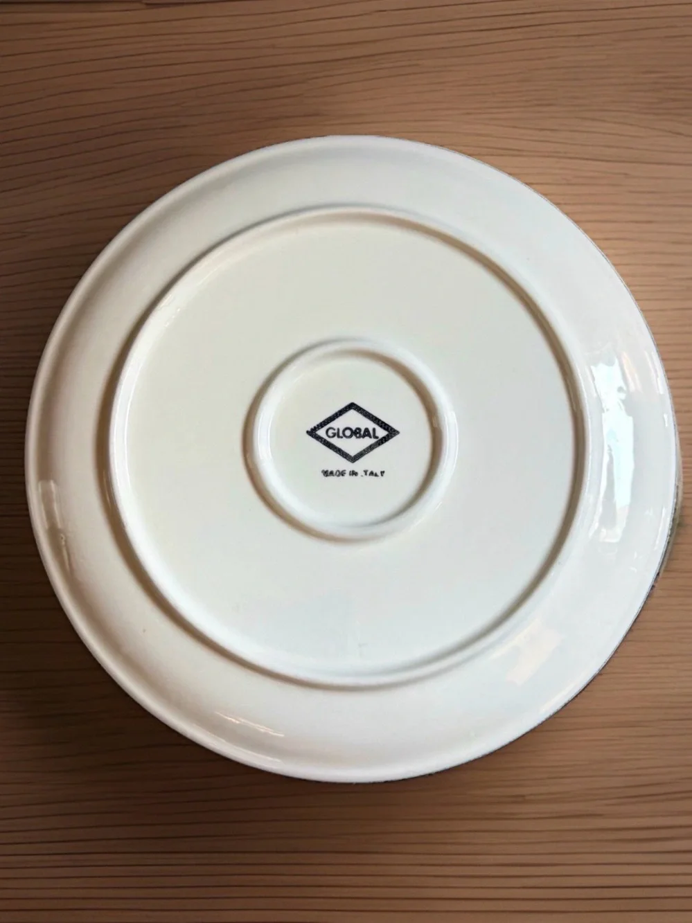 RARE! Set of 2 Pier 1 Pomegranate Dinner Plates Made in Italy 11.25”